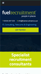 Mobile Screenshot of fuelrecruitment.co.uk