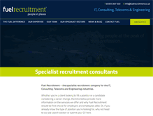 Tablet Screenshot of fuelrecruitment.co.uk